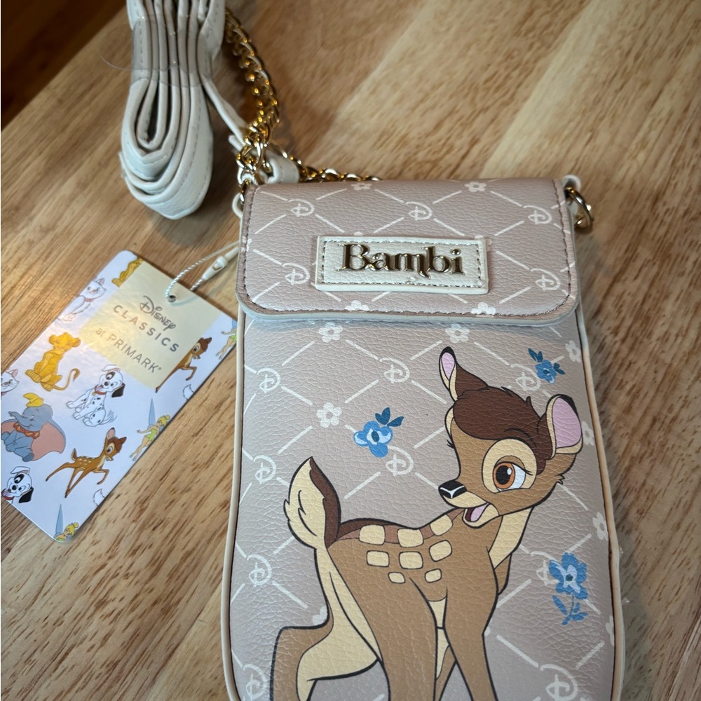 Disney Bambi Beige Crossbody Bag